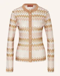 Missoni Strickjacke mit Glitzergarn Beige