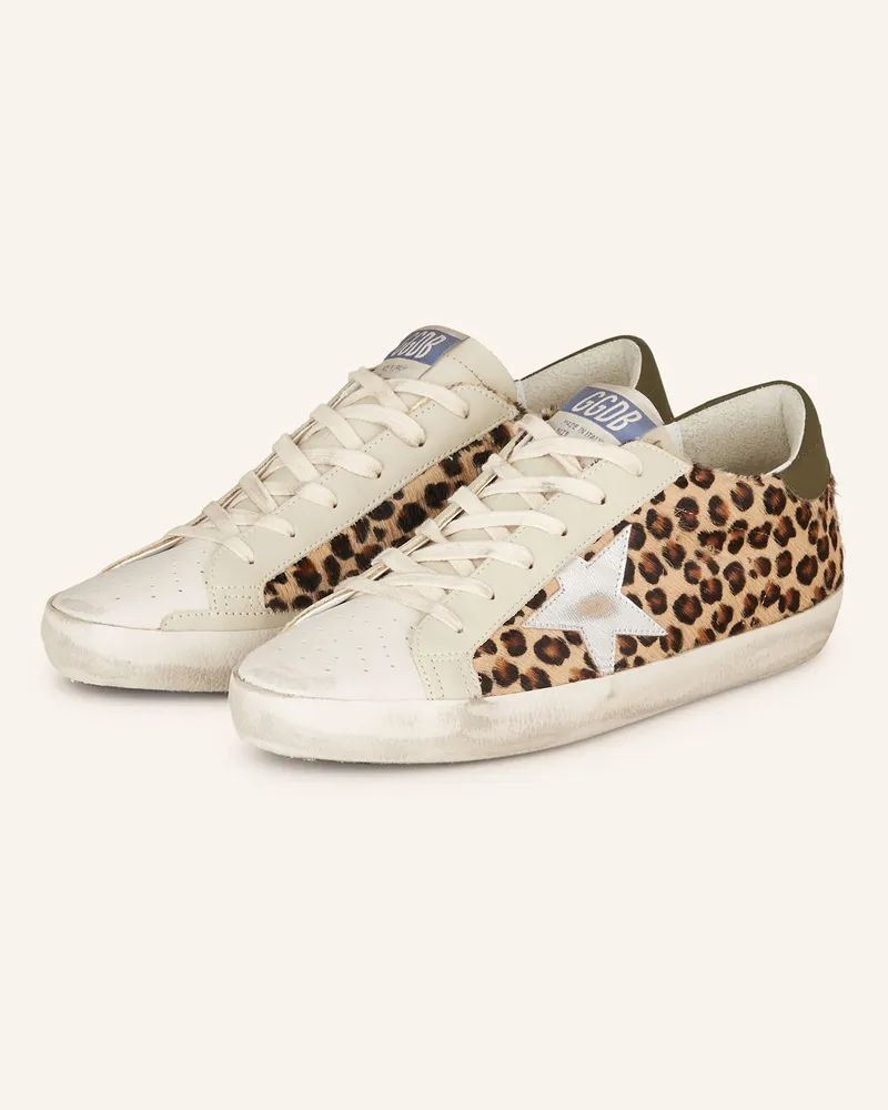 Golden Goose Sneaker SUPER-STAR Hellbraun