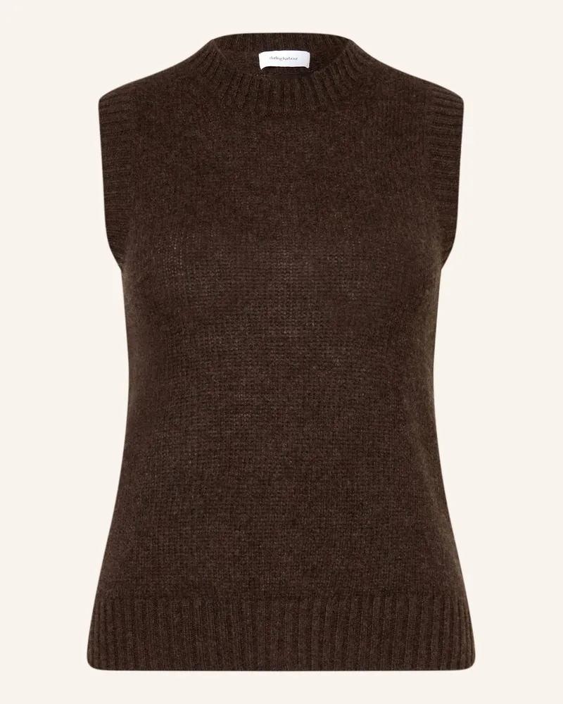 Darling Harbour Cashmere-Pullunder braun Chocolate