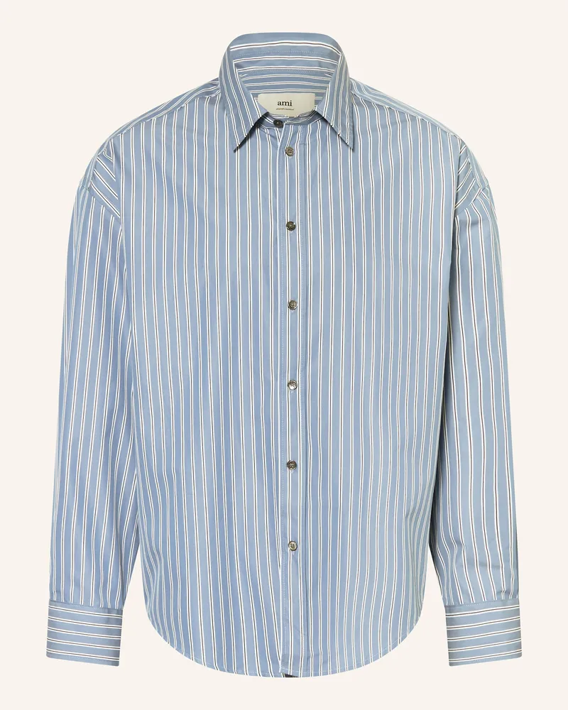 AMI Paris Hemd Comfort Fit Hellblau