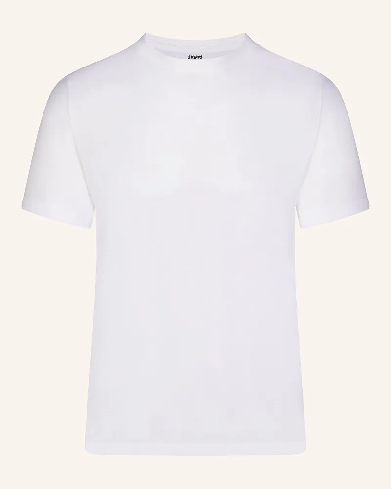 SKIMS Schlafshirt Skims Cotton weiss Weiss