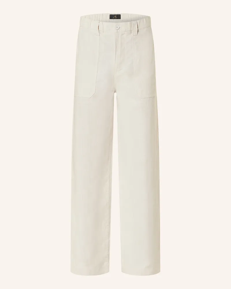 Belstaff Leinenhose FORGE Regular Fit Creme