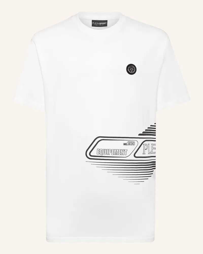 Philipp Plein PLEIN SPORT T-Shirt Rundhalsausschnitt Weiss
