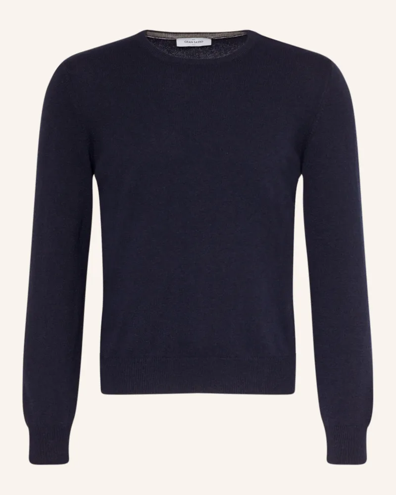 Gran Sasso Pullover blau Dunkelblau