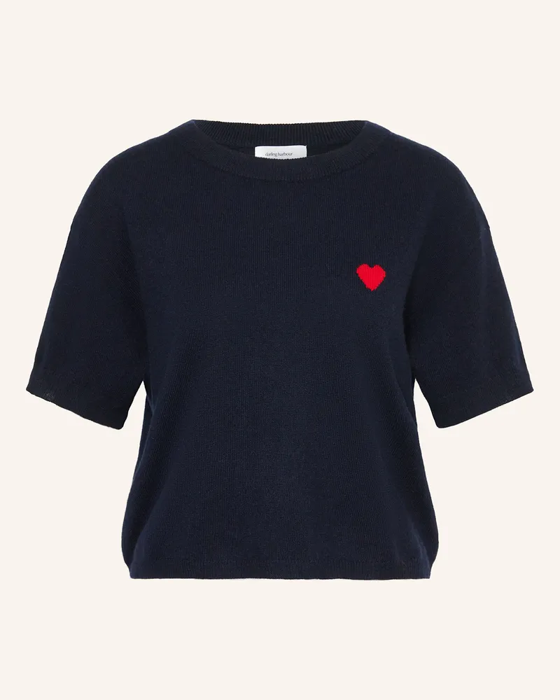 Darling Harbour Strickshirt aus Cashmere Navy