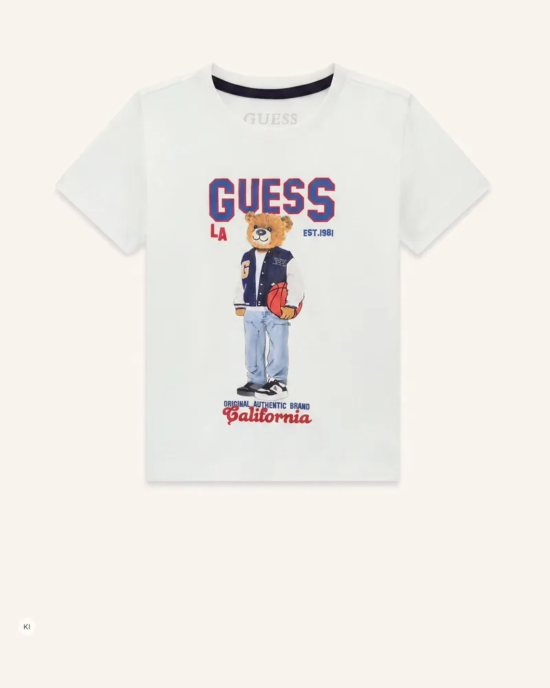 Guess T-Shirt weiss Weiss