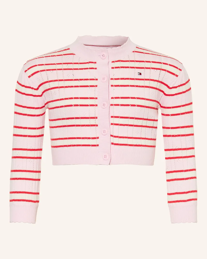 Tommy Hilfiger Strickjacke rosa Rosa