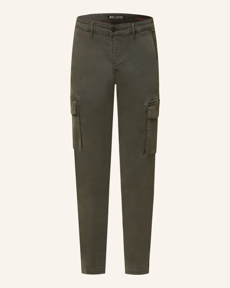 MAC Jeans Cargohose DRIVER Modern Fit Gruen