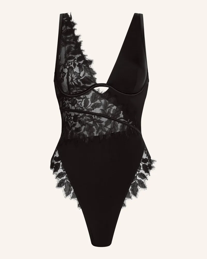 Hunkemöller Body Malou schwarz Schwarz