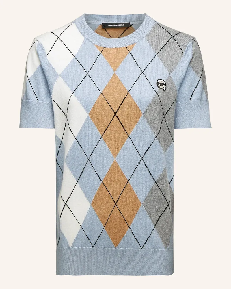 Karl Lagerfeld Top blau Hellblau