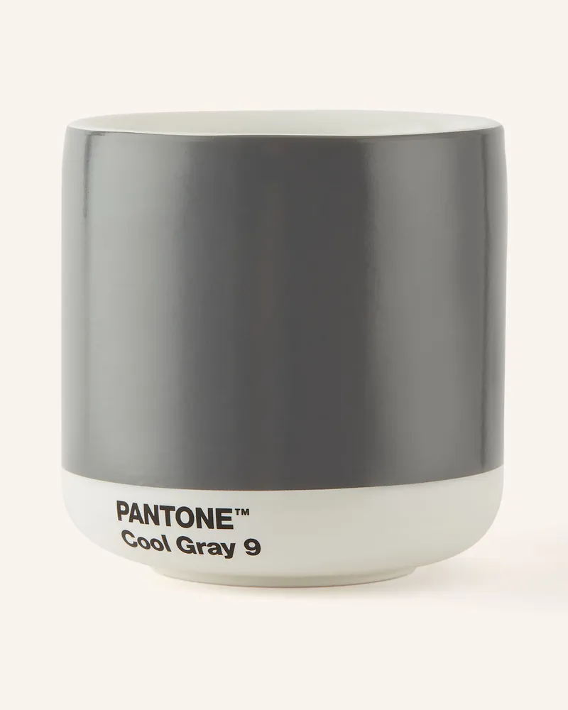 Pantone Universe Latte-Thermobecher Grau