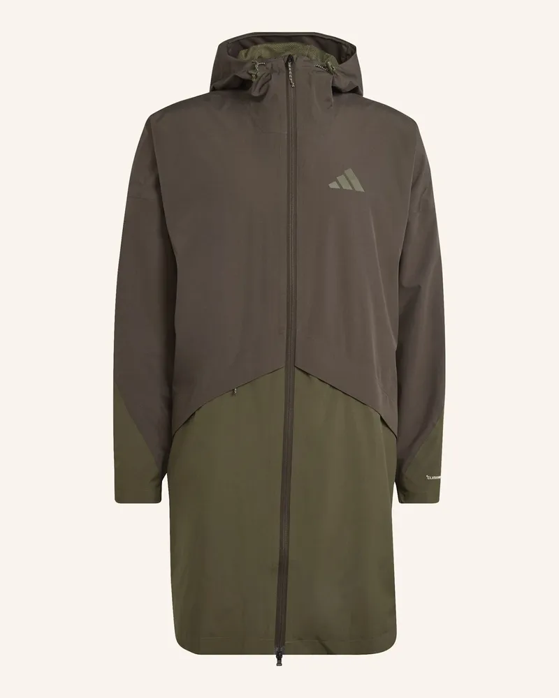 adidas Regenjacke Multi gruen Grün