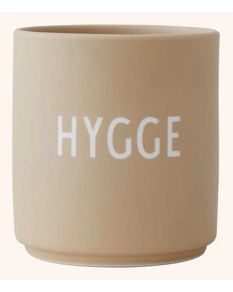 DESIGN LETTERS Becher HYGGE Beige