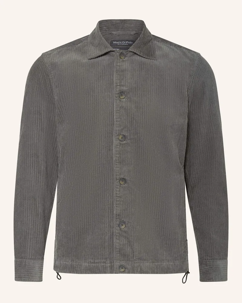 Marc O'Polo Cord-Overjacket Grau