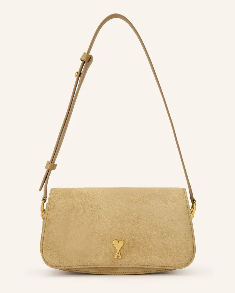 AMI Paris Schultertasche PARIS PARIS Hellbraun