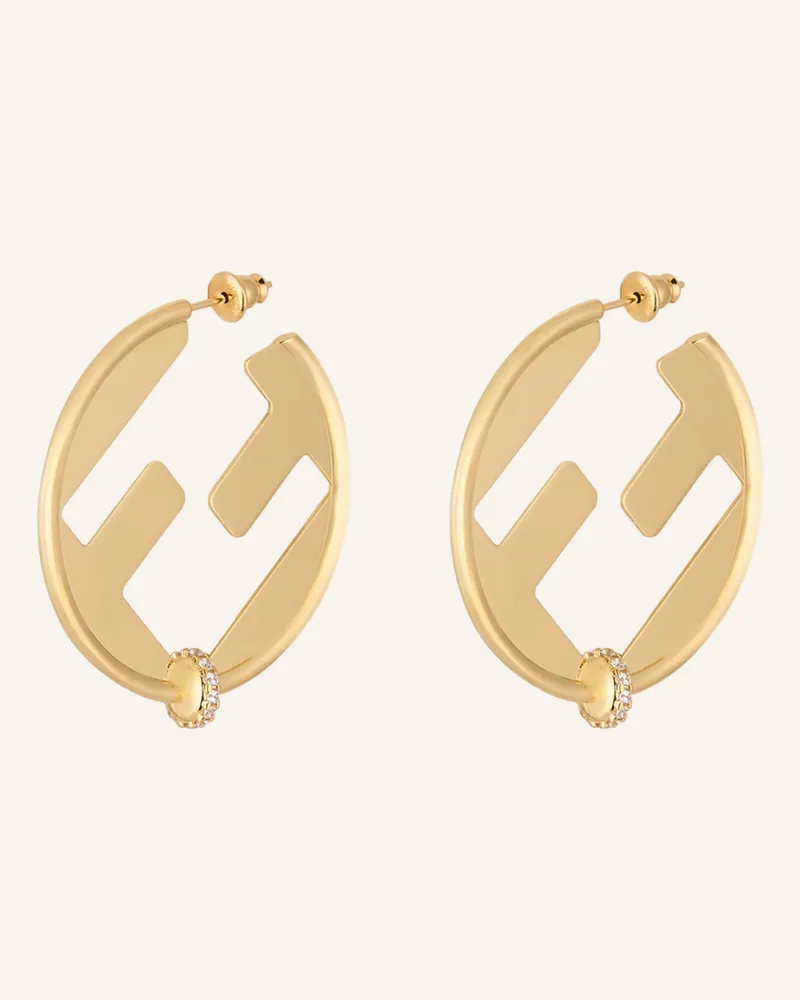Fendi Creolen Everround gold Gold