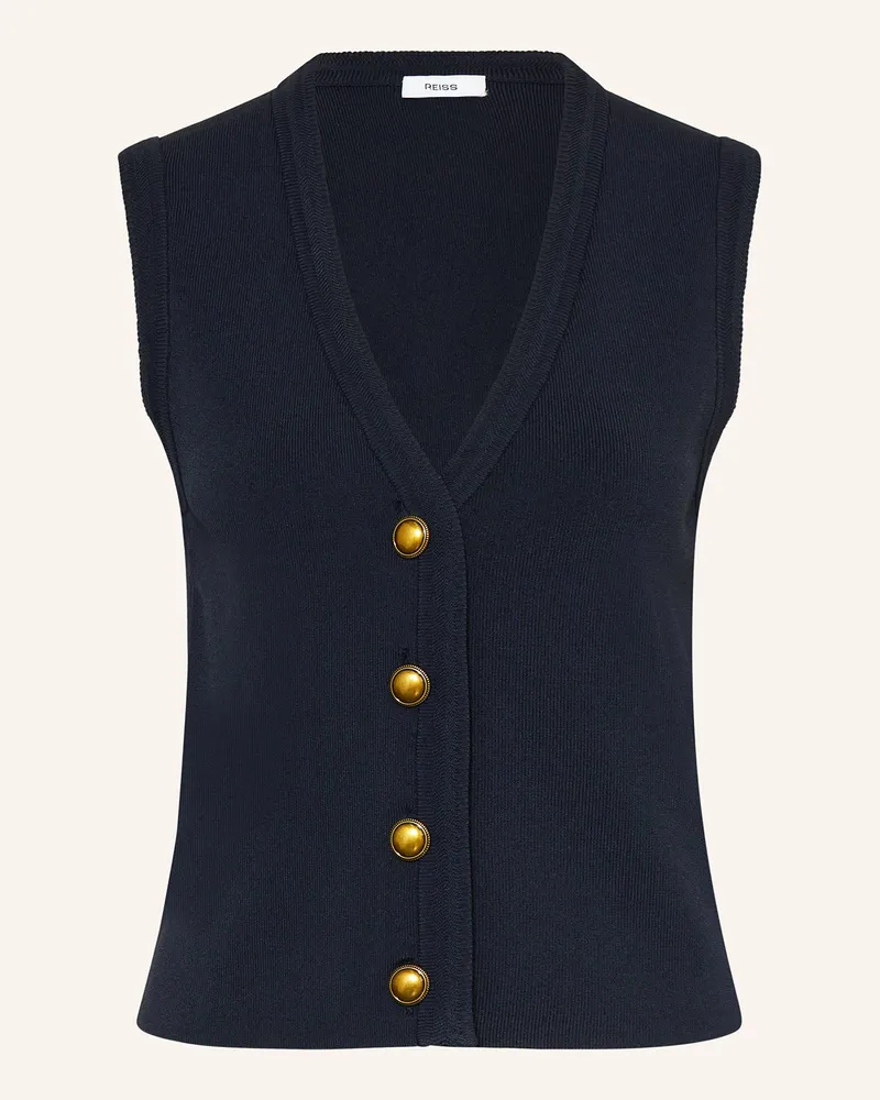 Reiss Strickweste GAIA Dunkelblau