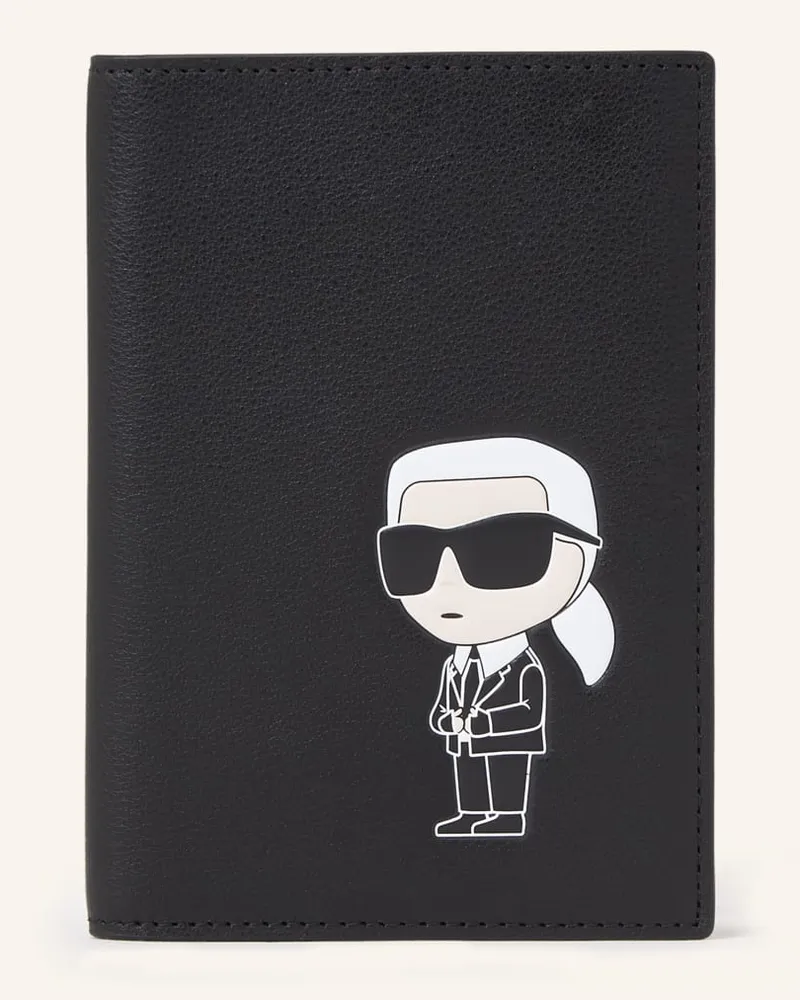 Karl Lagerfeld Kartenetui Schwarz