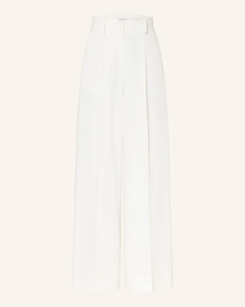 Mrs & HUGS Marlenehose weiss Ecru