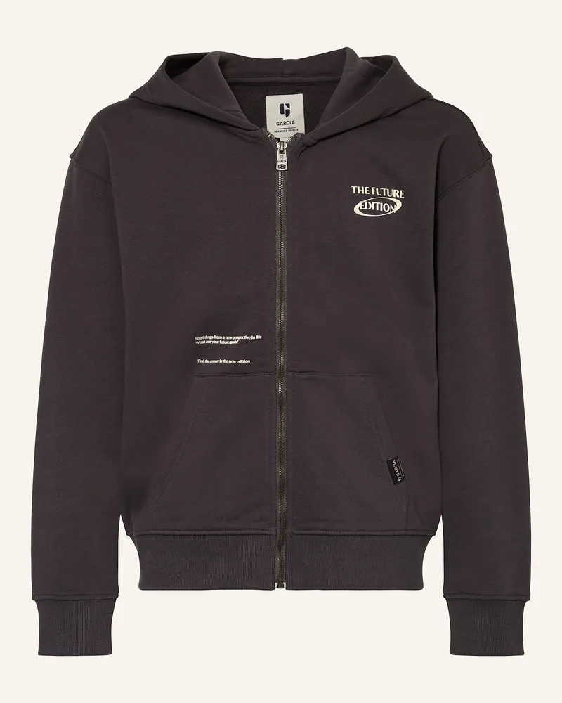 Garcia Jeanswear Sweatjacke Dunkelgrau