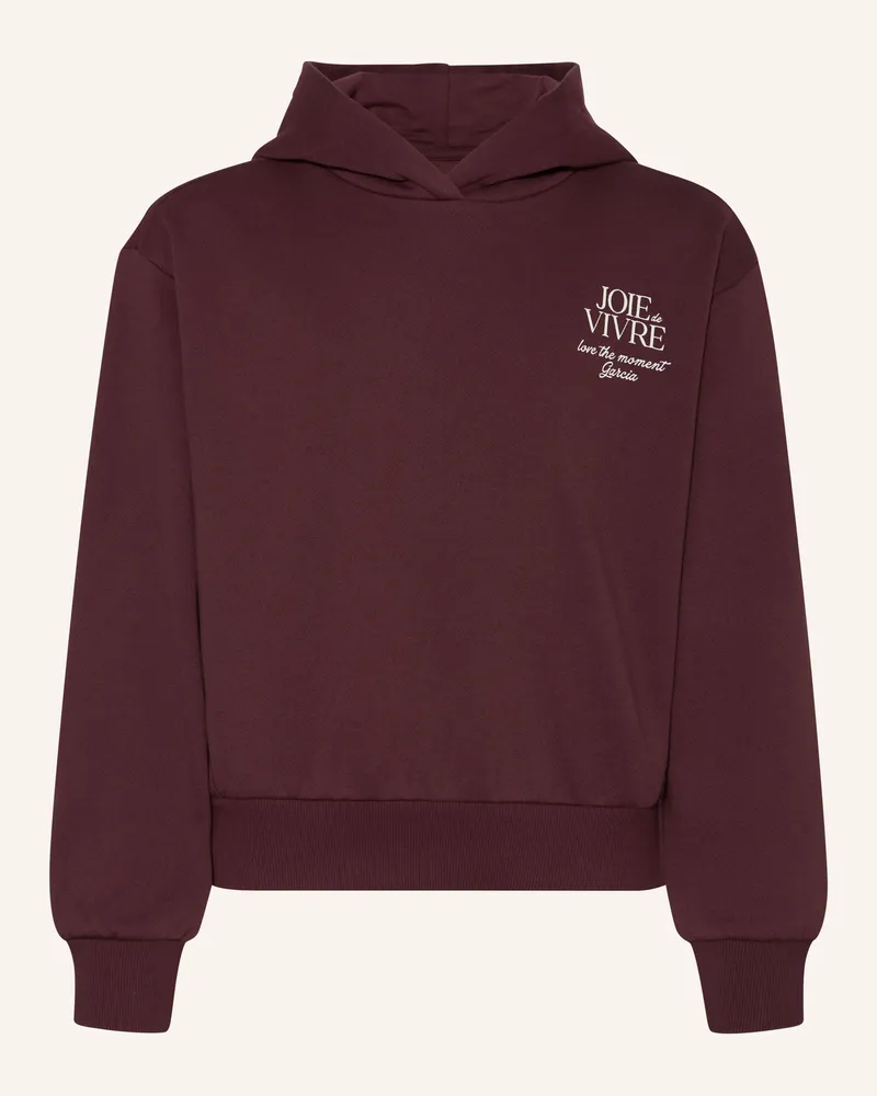 Garcia Jeanswear Hoodie rot Dunkelrot