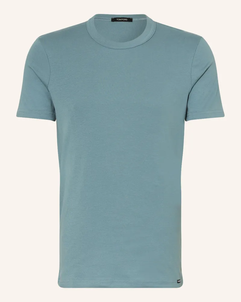 Tom Ford T-Shirt Blaugrau