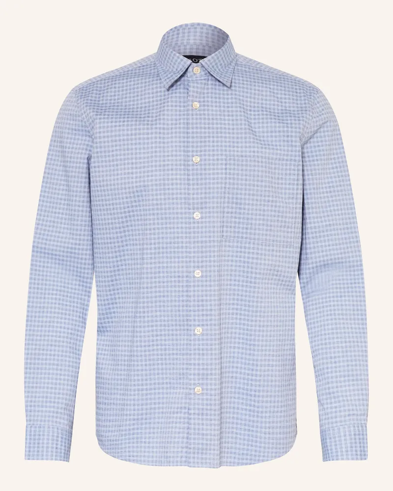 Marc O'Polo Hemd Regular Fit Hellblau