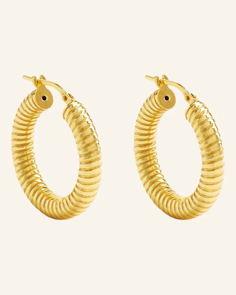 POMPIDOU Creolen Soraya By Glambou gold Gold