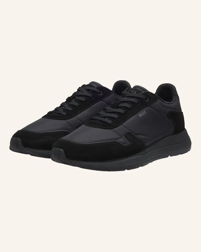 HUGO BOSS Sneaker Vinston_Runn_Nysd schwarz Schwarz