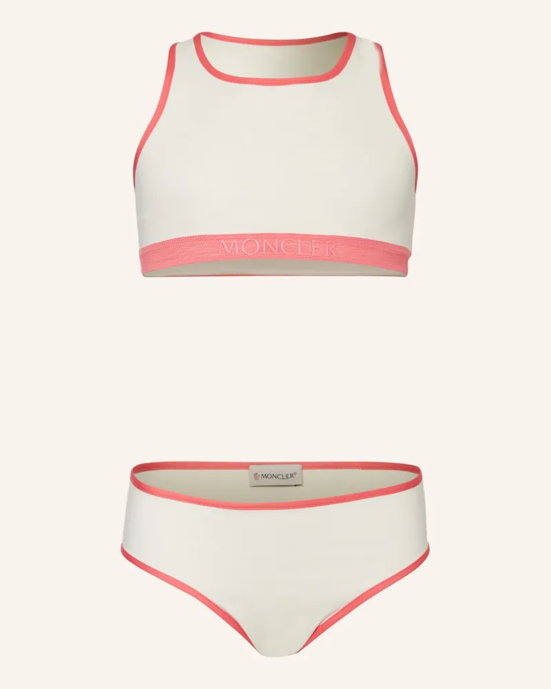 Moncler Bustier-Bikini Creme