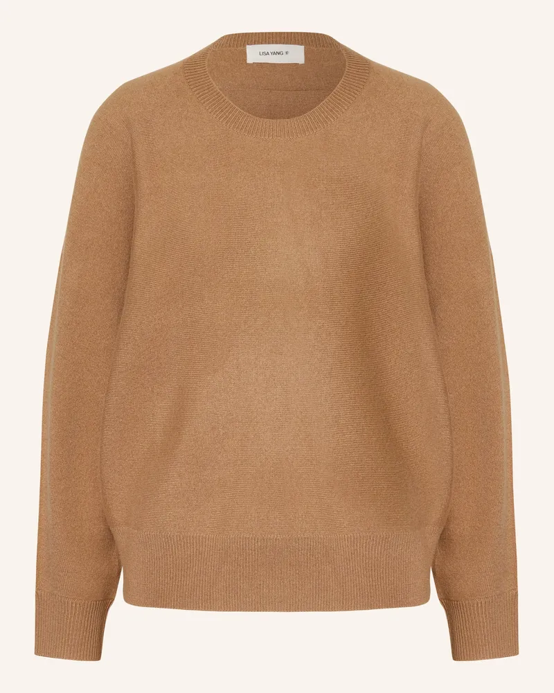 Lisa Yang Cashmere-Pullover Camel