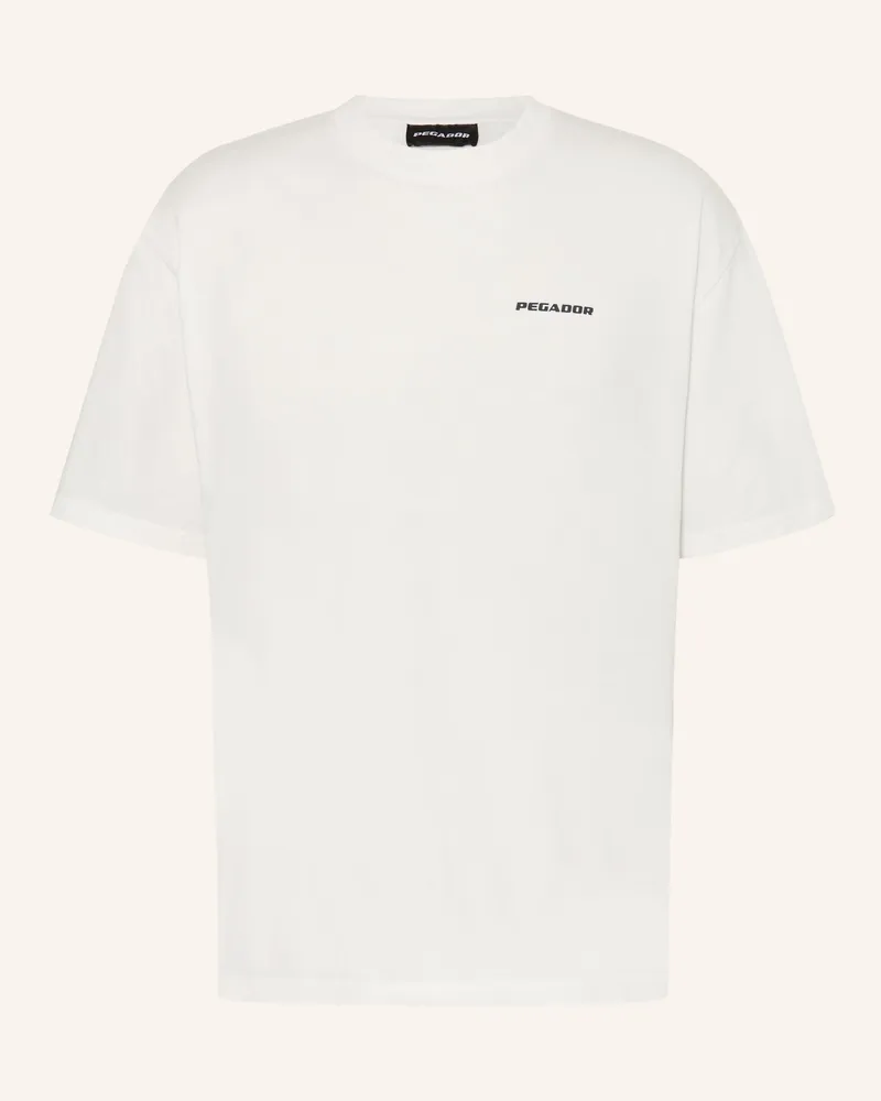PEGADOR Oversized-Shirt Weiss