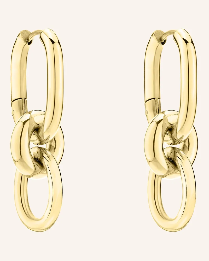 Liebeskind Ohrhänger  Aus  Edelstahl gold Gold