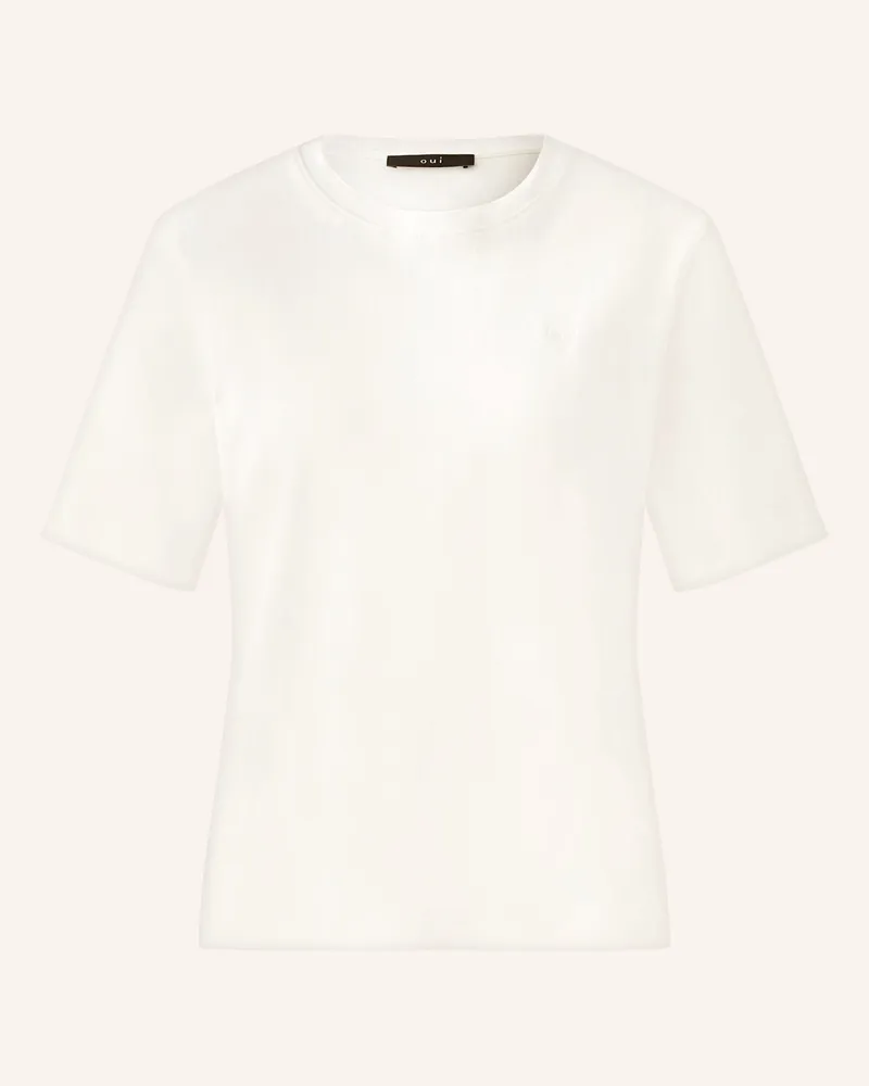 Oui  T-Shirt Sveha weiss Weiss
