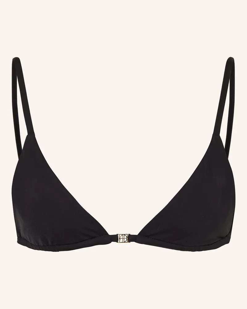 Anine Bing Triangel-Bikini-Top BELLAMY Schwarz