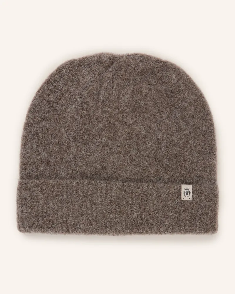 Roeckl Mütze Mit Alpaka beige Taupe