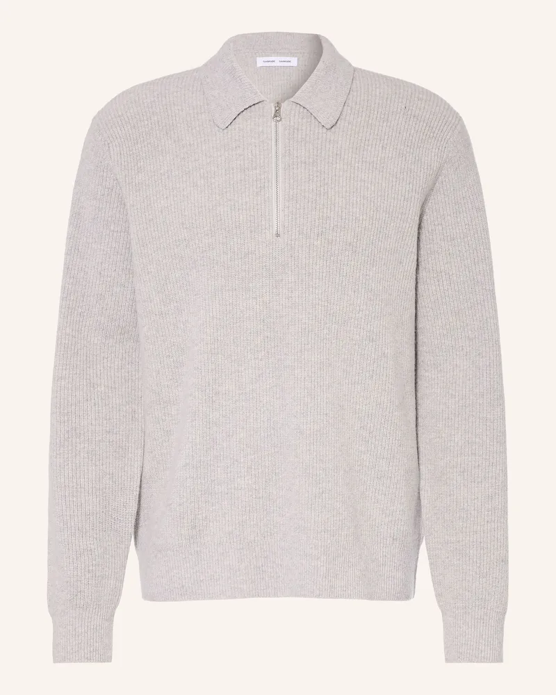 Samsøe & Samsøe Pullover Saisaks grau Grau