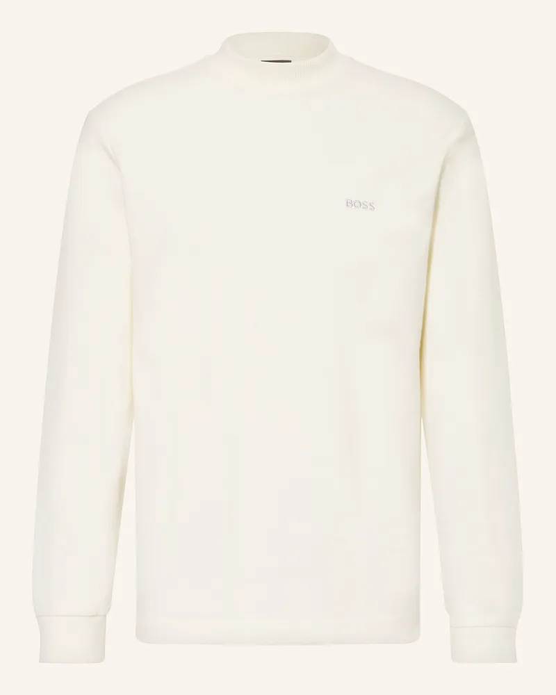 HUGO BOSS Pullover weiss Weiss