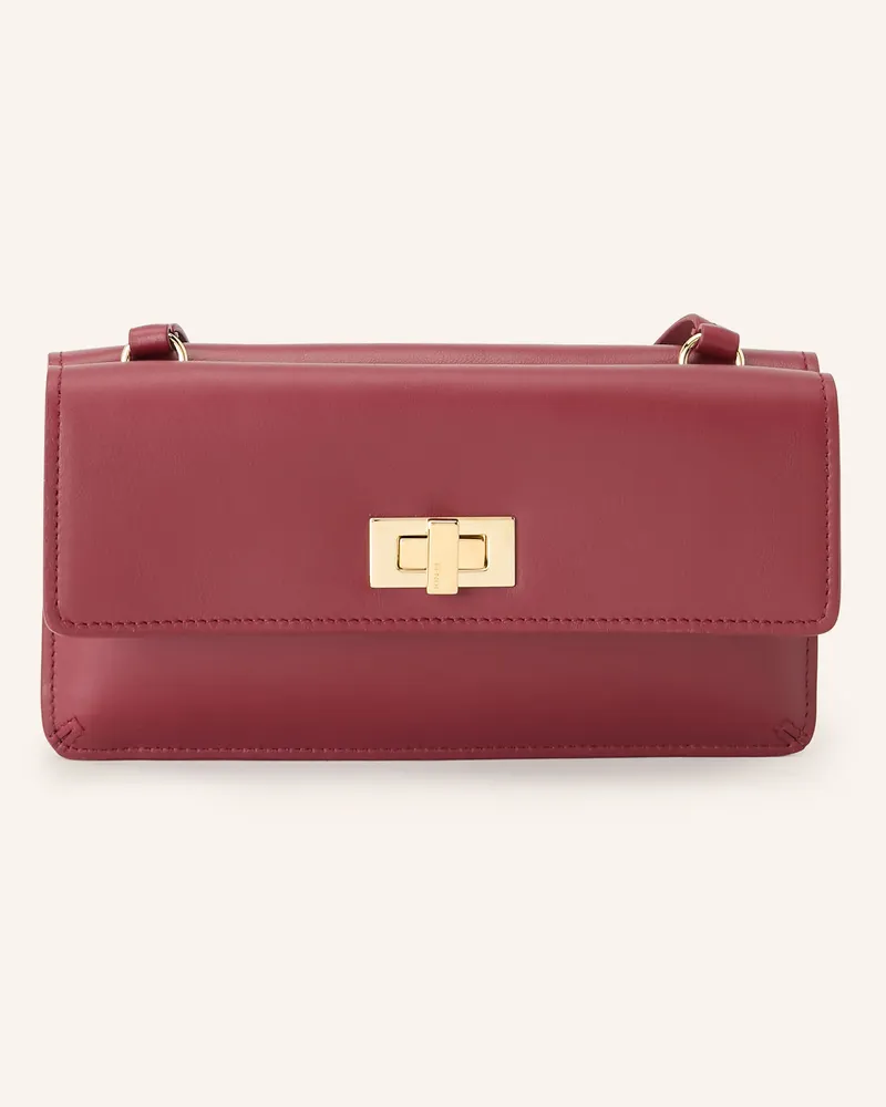 Fendi Umhängetasche rot Dunkelrot