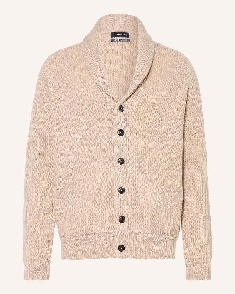 Strokesman's Strokesman Strickjacke beige Beige