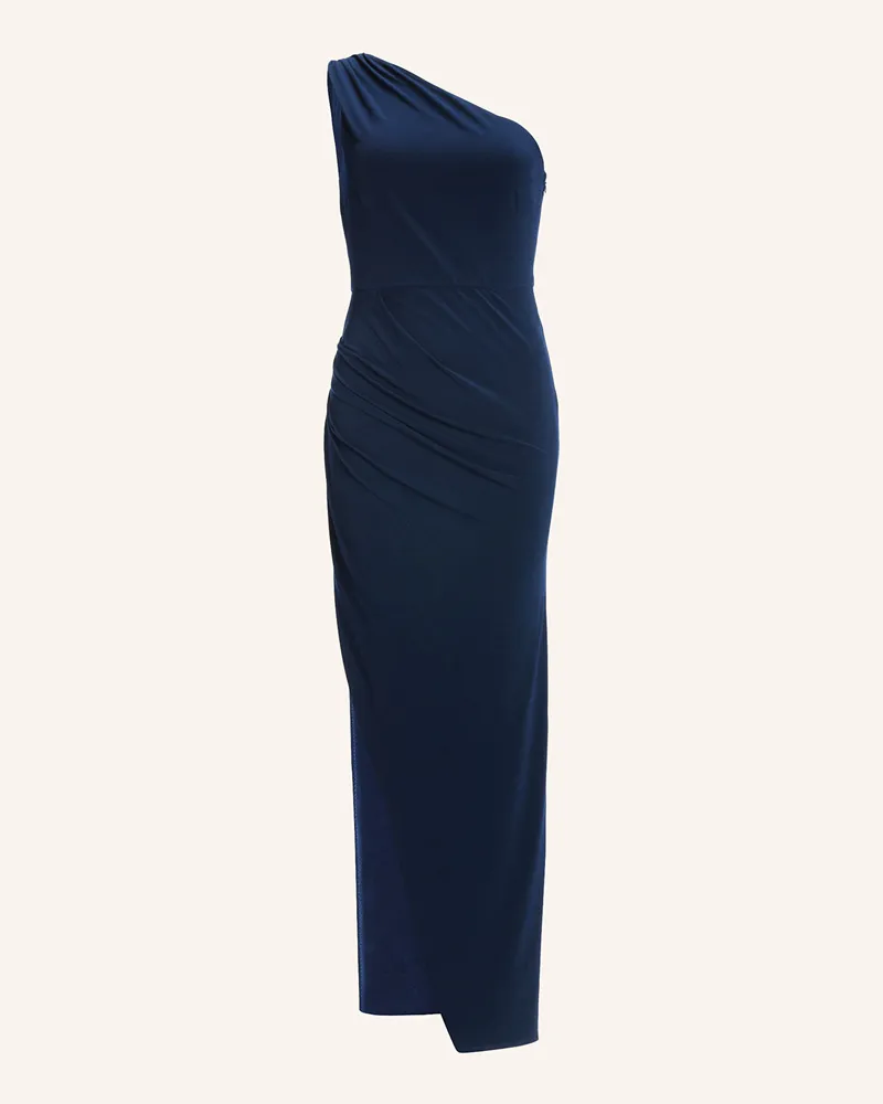 Swing Abendkleid aus Jersey Dunkelblau