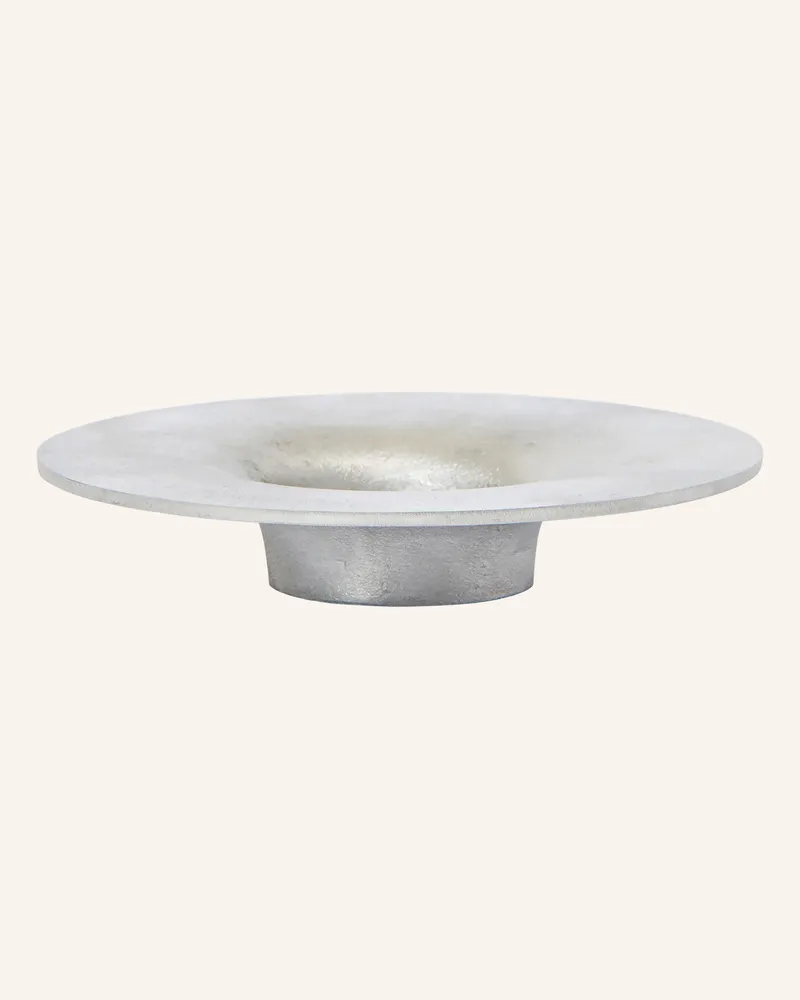 ferm LIVING Kerzenhalter Soothe silber Silber