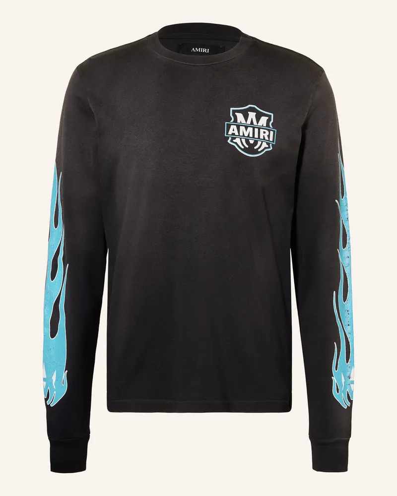 Amiri Longsleeve Schwarz