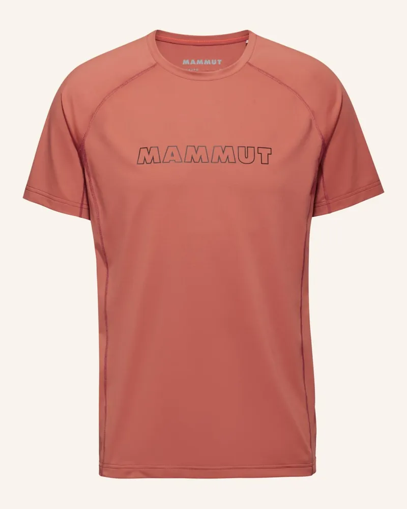 Mammut Selun FL T-Shirt Men Logo Rot