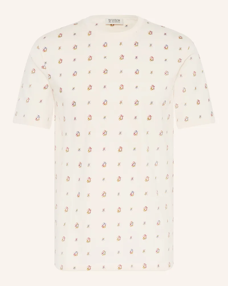 Scotch&Soda T-Shirt weiss Creme