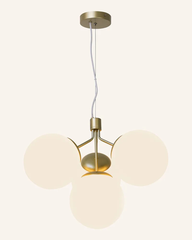 NORDLUX Pendelleuchte Ivona 4-Spot braun Gold