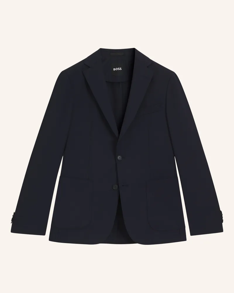HUGO BOSS Sakko P-Hanry-Wg-253 Slim Fit blau Dunkelblau