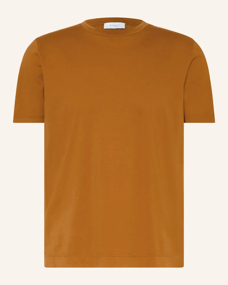Boglioli T-Shirt braun Cognac