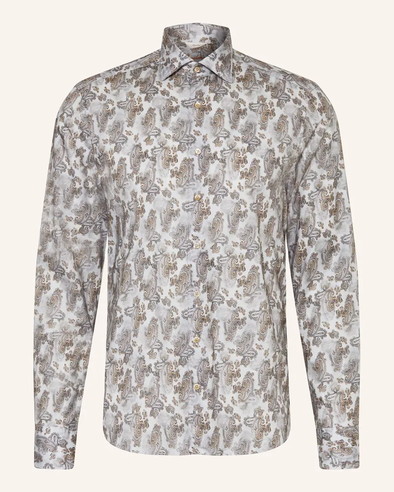 Stenströms Hemd Slimline Fit Hellgrau