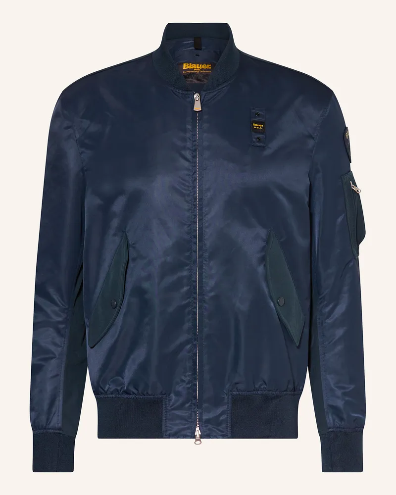 Blauer Blouson Rocky blau Dunkelblau